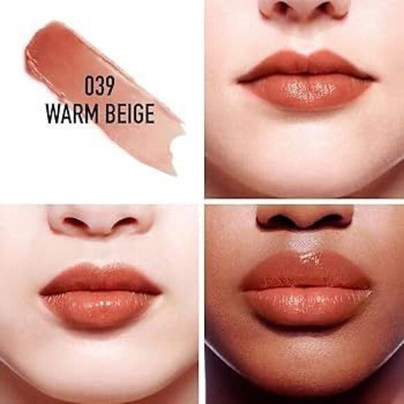 Dior Lip Balm (pink case) SHADE: 039 WARM BEIGE - Picture 1 of 1